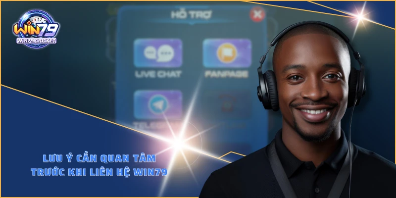 Lưu ý cần quan tâm trước khi liên hệ WIN79